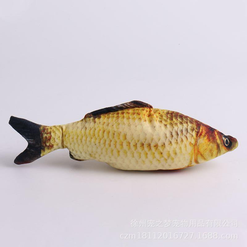 Fish Shaped Cat Chew Toy, Pet Entertainment Toy, Pet Interactive Toy, Pet Supplies
