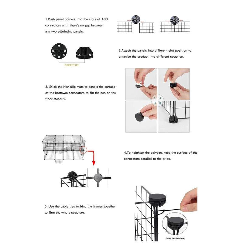 Hamster Cage, Large Pet Cage, Pet Supplies, Small Animal Supplies, Indoor Pet Breeding Cage, Pet Accessories