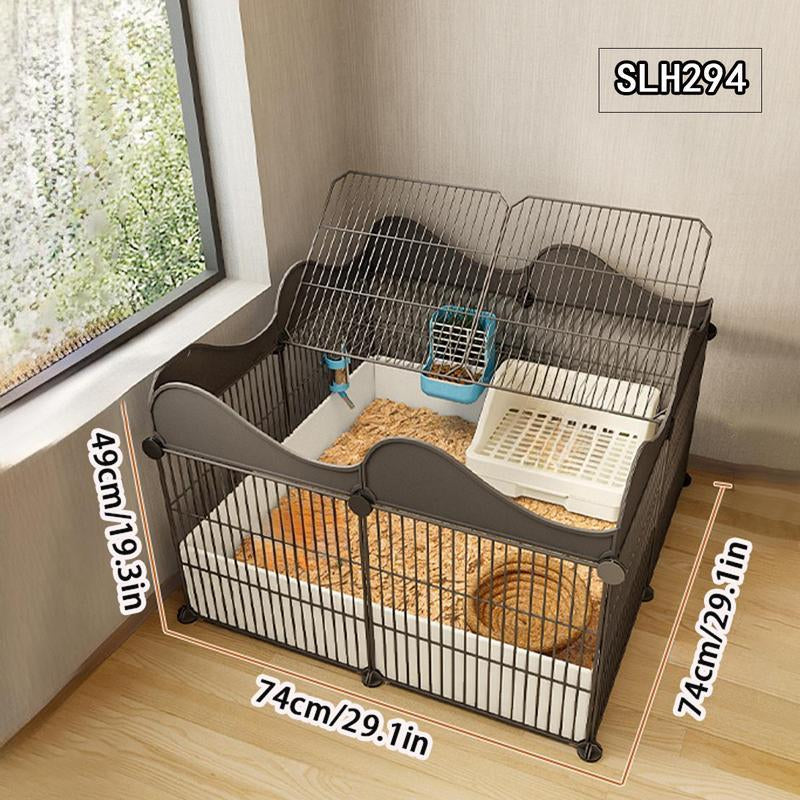 Hamster Cage, Large Pet Cage, Pet Supplies, Small Animal Supplies, Indoor Pet Breeding Cage, Pet Accessories