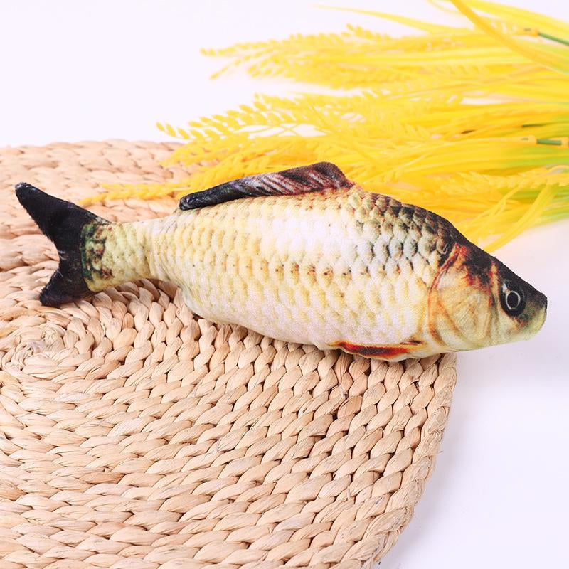 Fish Shaped Cat Chew Toy, Pet Entertainment Toy, Pet Interactive Toy, Pet Supplies
