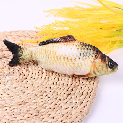 Fish Shaped Cat Chew Toy, Pet Entertainment Toy, Pet Interactive Toy, Pet Supplies